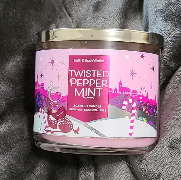 Bath & Body Works Other - TWISTED PEPPERMINT 3 WK CANDLE BATH & BODY WORKS